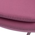 D2.DESIGN Fotel Jajo kaszmir rożowy 84 Premium D2.DESIGN Fotel Jajo kaszmir rożowy 84 Premium