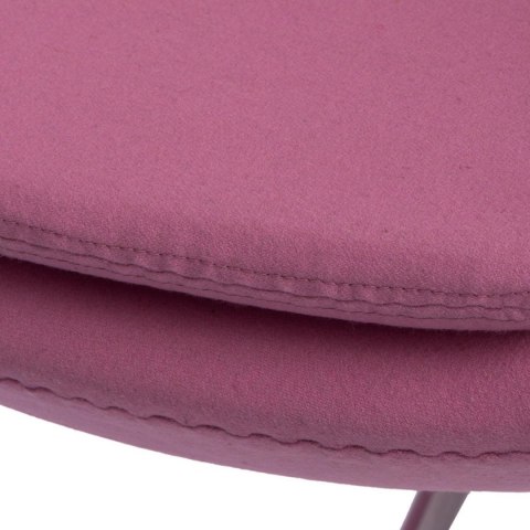 D2.DESIGN Fotel Jajo kaszmir rożowy 84 Premium D2.DESIGN Fotel Jajo kaszmir rożowy 84 Premium