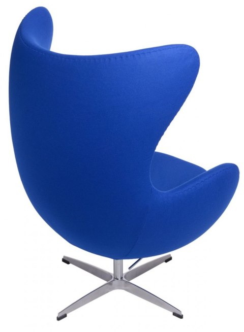 D2.DESIGN Fotel Jajo niebieski ciemny kaszmir 118 Premium D2.DESIGN Fotel Jajo niebieski ciemny kaszmir 118 Premium