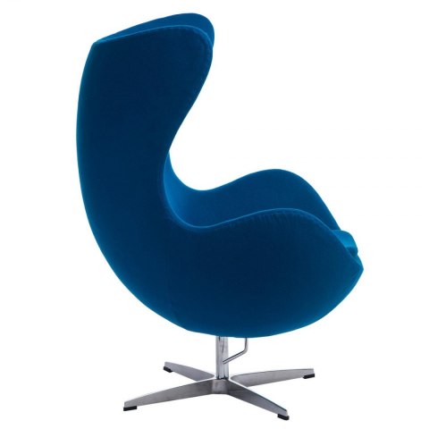 D2.DESIGN Fotel Jajo niebieski kaszmir 23 Premium D2.DESIGN Fotel Jajo niebieski kaszmir 23 Premium