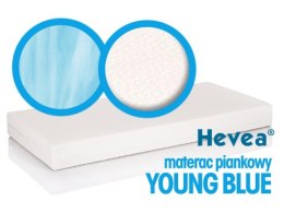 Materac piankowy Hevea Young Blue 180x80 (Bamboo)