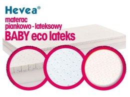 Materac z lateksem Hevea Baby Eco Lateks 120x60 (Natural)