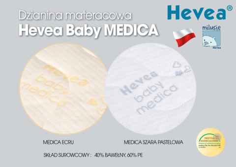 Pokrowiec Hevea Medica Szara Junior 190x90 Pokrowiec Hevea Medica Szara Junior 190x90