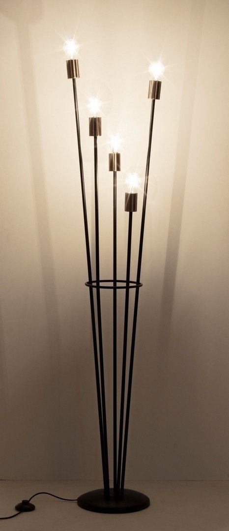 Bizzotto BIZZOTTO lampa podłogowa TORCH czarna Bizzotto BIZZOTTO lampa podłogowa TORCH czarna