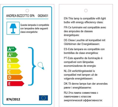 Bizzotto BIZZOTTO lampa podłogowa TORCH czarna Bizzotto BIZZOTTO lampa podłogowa TORCH czarna