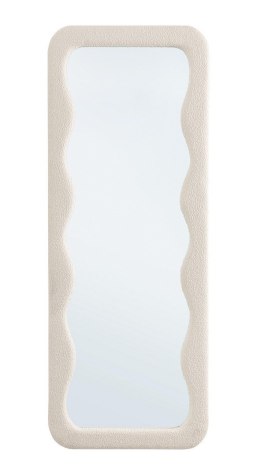Bizzotto BIZZOTTO lustro ścienne BOUCLÉ 59x90 cm białe