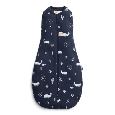 ErgoPouch ErgoPouch Otulacz Śpiworek 0-3M 1.0TOG Whale