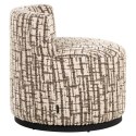 Richmond Interiors RICHMOND fotel obrotowy FRANNY beżowy Richmond Interiors RICHMOND fotel obrotowy FRANNY beżowy