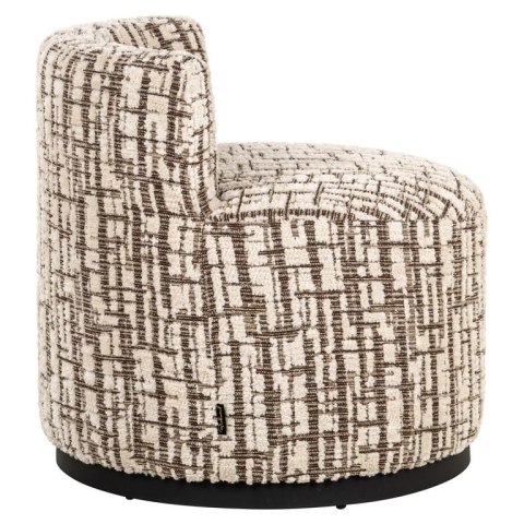Richmond Interiors RICHMOND fotel obrotowy FRANNY beżowy Richmond Interiors RICHMOND fotel obrotowy FRANNY beżowy