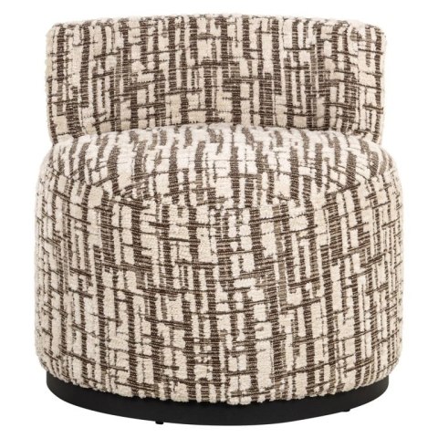 Richmond Interiors RICHMOND fotel obrotowy FRANNY beżowy Richmond Interiors RICHMOND fotel obrotowy FRANNY beżowy