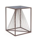 Bizzotto BIZZOTTO stolik kawowy ESPIRAL 40x40 Bizzotto BIZZOTTO stolik kawowy ESPIRAL 40x40