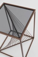 Bizzotto BIZZOTTO stolik kawowy ESPIRAL 40x40 Bizzotto BIZZOTTO stolik kawowy ESPIRAL 40x40