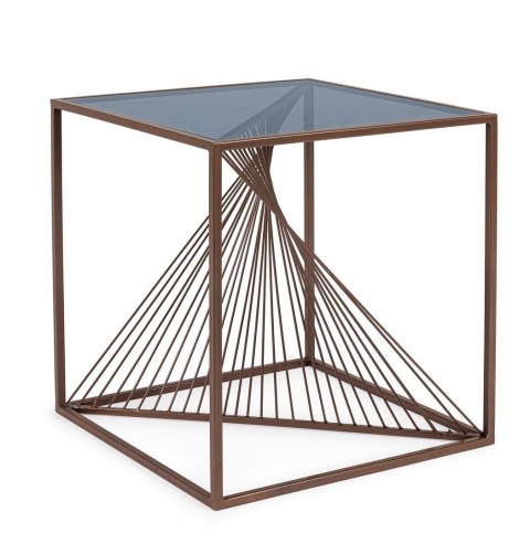 Bizzotto BIZZOTTO stolik kawowy ESPIRAL 48x48 Bizzotto BIZZOTTO stolik kawowy ESPIRAL 48x48