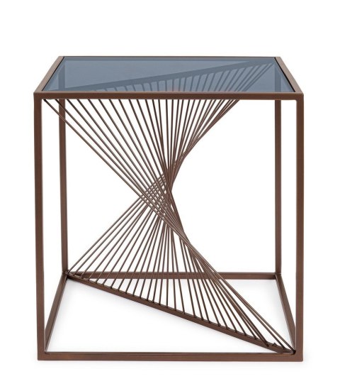 Bizzotto BIZZOTTO stolik kawowy ESPIRAL 48x48 Bizzotto BIZZOTTO stolik kawowy ESPIRAL 48x48