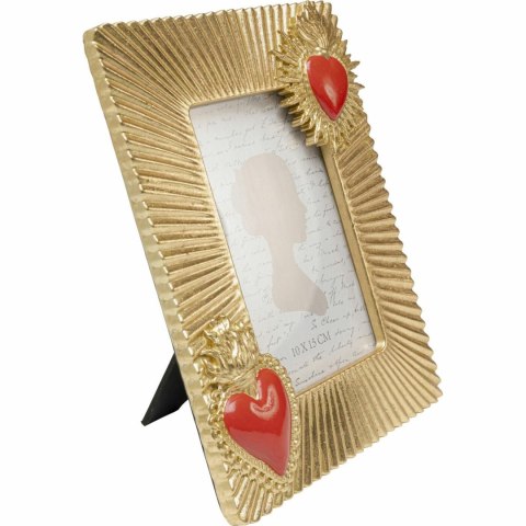 Kare Design KARE ramka na zdjęcia FLAMING HEART DUE 10x15 cm Kare Design KARE ramka na zdjęcia FLAMING HEART DUE 10x15 cm