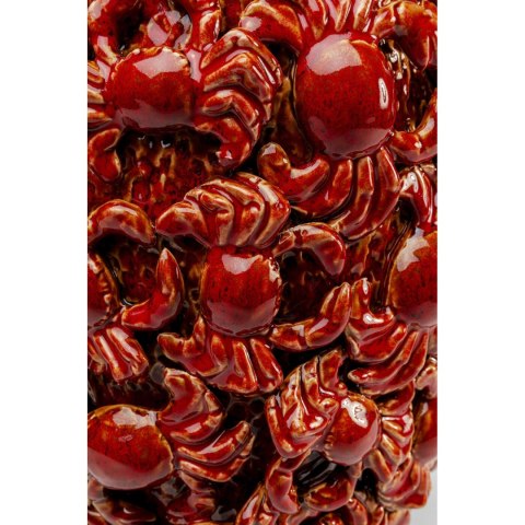 Kare Design KARE wazon dekoracyjny CRABS 39 cm czerwony Kare Design KARE wazon dekoracyjny CRABS 39 cm czerwony