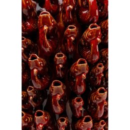 Kare Design KARE wazon dekoracyjny GOLDFISH 63 cm czerwony