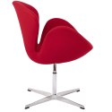 King Home Fotel SWAN PREMIUM regulowany czerwony