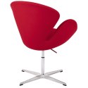 King Home Fotel SWAN PREMIUM regulowany czerwony