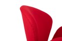 King Home Fotel SWAN PREMIUM regulowany czerwony