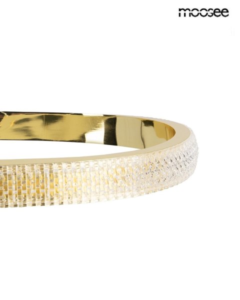 Moosee MOOSEE lampa wisząca ANILLO 120 złota Moosee MOOSEE lampa wisząca ANILLO 120 złota