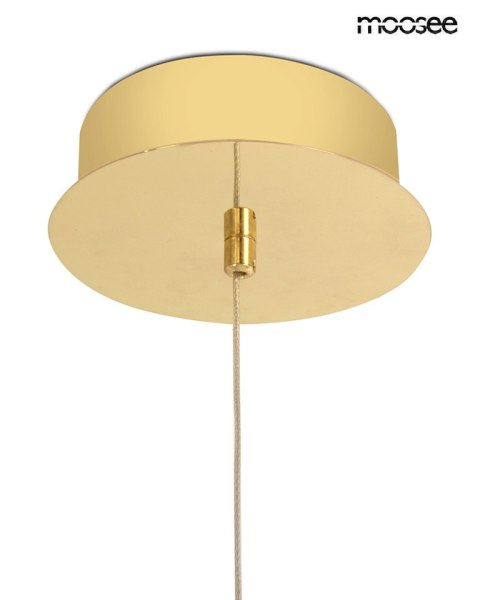 Moosee MOOSEE lampa wisząca LIBRA złota Moosee MOOSEE lampa wisząca LIBRA złota
