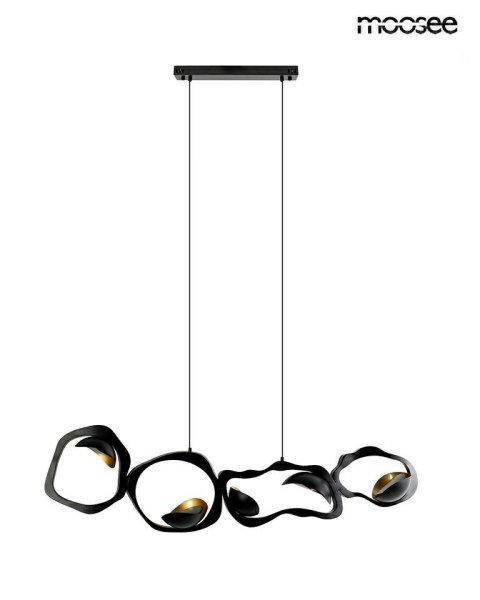 Moosee MOOSEE lampa wisząca TORRE czarna