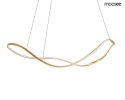 Moosee MOOSEE lampa wisząca WAVES 100 złota