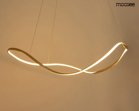 Moosee MOOSEE lampa wisząca WAVES 100 złota Moosee MOOSEE lampa wisząca WAVES 100 złota