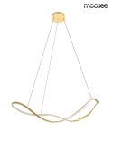 Moosee MOOSEE lampa wisząca WAVES 100 złota