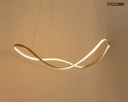Moosee MOOSEE lampa wisząca WAVES 60 złota