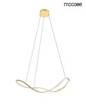 Moosee MOOSEE lampa wisząca WAVES 60 złota