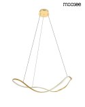 Moosee MOOSEE lampa wisząca WAVES 80 złota