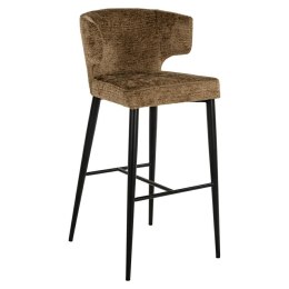 Richmond Interiors RICHMOND krzesło barowe TAYLOR brandy fusion - trudnopalne