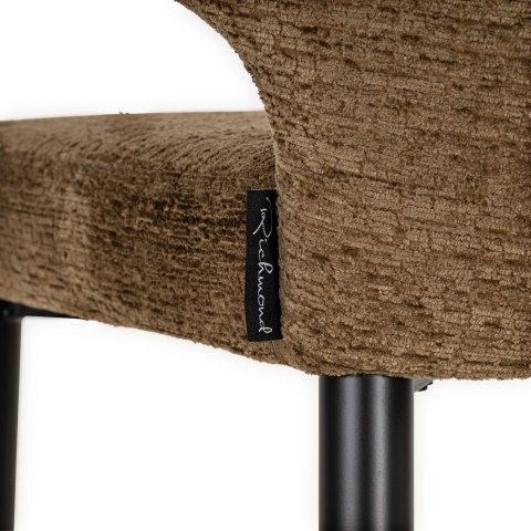 Richmond Interiors RICHMOND krzesło barowe TAYLOR brandy fusion - trudnopalne Richmond Interiors RICHMOND krzesło barowe TAYLOR brandy fusion - trudnopalne