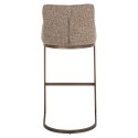 Richmond Interiors RICHMOND zestaw 2 krzeseł barowych BOLTON brown tweed