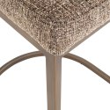 Richmond Interiors RICHMOND zestaw 2 krzeseł barowych BOLTON brown tweed