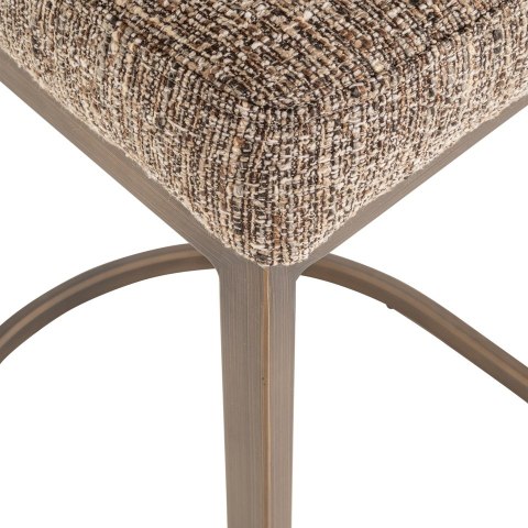 Richmond Interiors RICHMOND zestaw 2 krzeseł barowych BOLTON brown tweed Richmond Interiors RICHMOND zestaw 2 krzeseł barowych BOLTON brown tweed