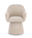 Bizzotto BIZZOTTO krzesło obrotowe ANTARA ARM beżowe