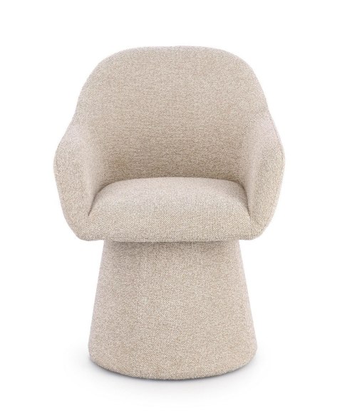 Bizzotto BIZZOTTO krzesło obrotowe ANTARA ARM beżowe