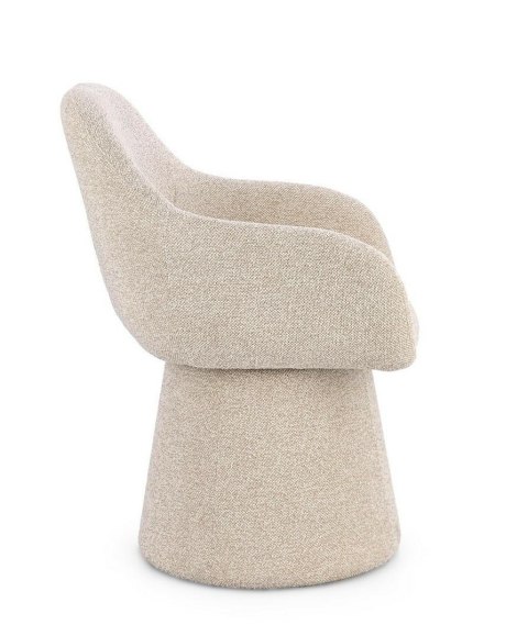 Bizzotto BIZZOTTO krzesło obrotowe ANTARA ARM beżowe