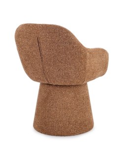 Bizzotto BIZZOTTO krzesło obrotowe ANTARA ARM brązowe