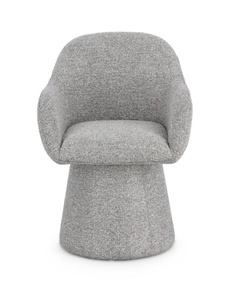 Bizzotto BIZZOTTO krzesło obrotowe ANTARA ARM szare