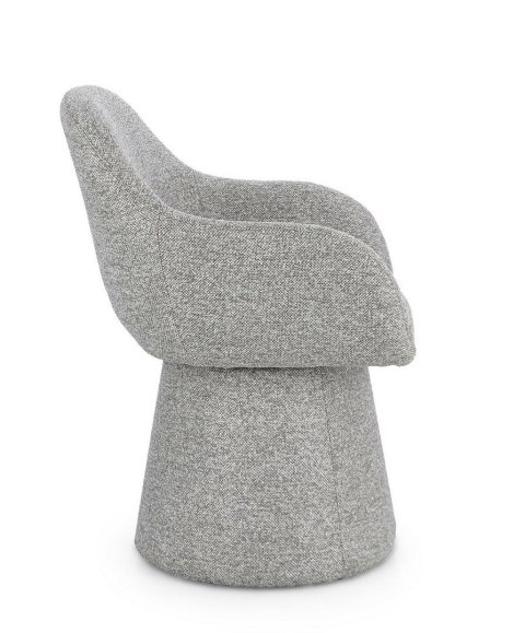 Bizzotto BIZZOTTO krzesło obrotowe ANTARA ARM szare