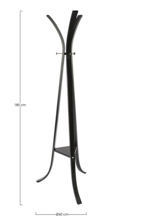 Bizzotto BIZZOTTO wieszak stojący TRIOMPHE czarny