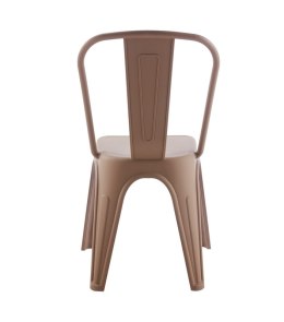 King Home Krzesło TOWER PARIS PP brązowe