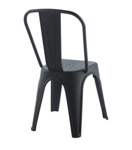 King Home Krzesło TOWER PARIS PP czarne