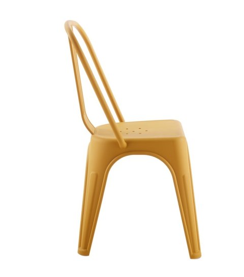 King Home Krzesło TOWER PARIS PP żółte