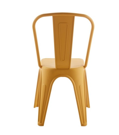 King Home Krzesło TOWER PARIS PP żółte