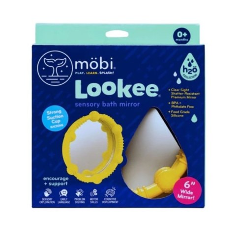 Mobi Mobi Lusterko Sensoryczne do Kąpieli Lookee Mobi Mobi Lusterko Sensoryczne do Kąpieli Lookee